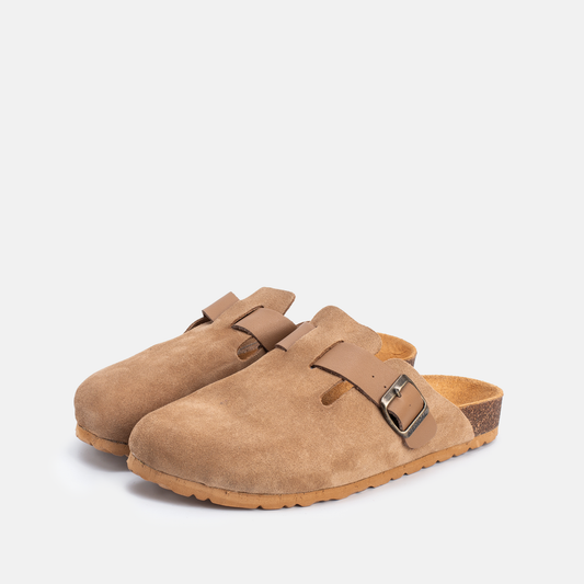 Sabot en Daim Camel