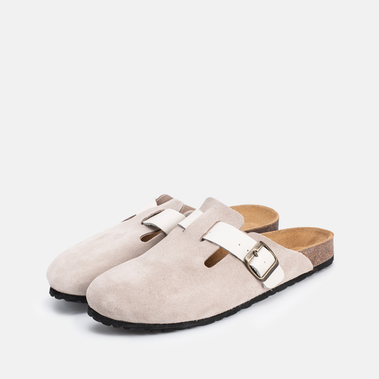 Sabot en Daim Gris