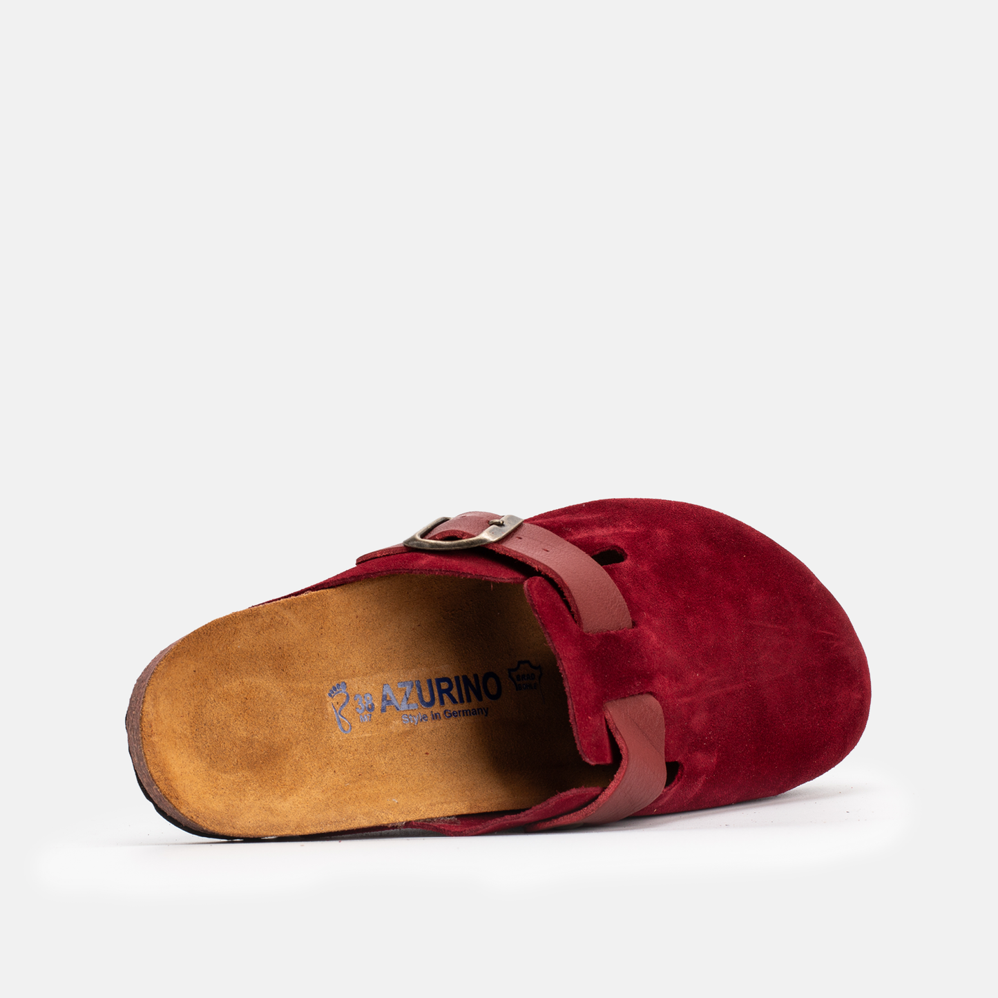 Sabot en Daim Grenat