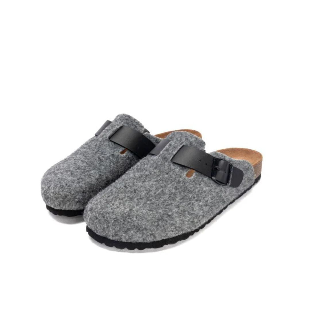 Azurino Sabot Pantoufle Gris