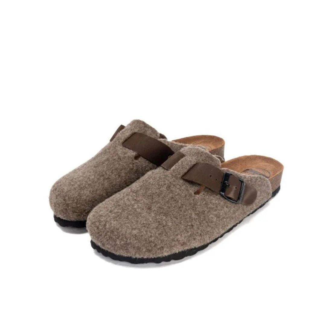 Azurino Sabot Pantoufle Marron