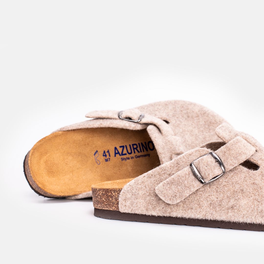 Sabot Pantoufle Beige