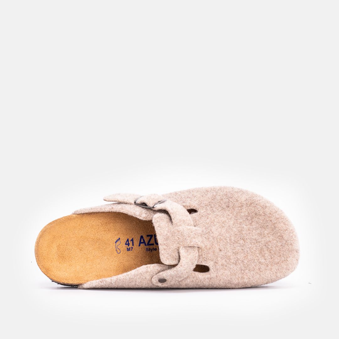 Sabot Pantoufle Beige